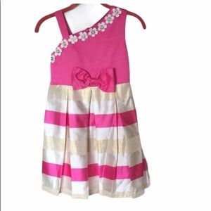 On Shoulder Girl’s Dress Sz. 10